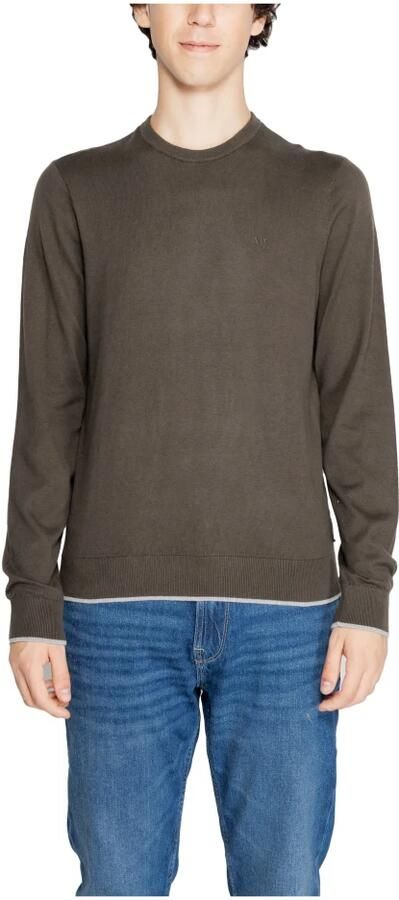 Armani Exchange Groene Trui Ronde Hals Elegant Comfort Green Heren - Foto 9