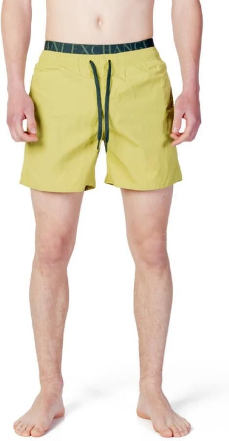 Armani Exchange Heren zwembroek lente zomer polyester Green Heren