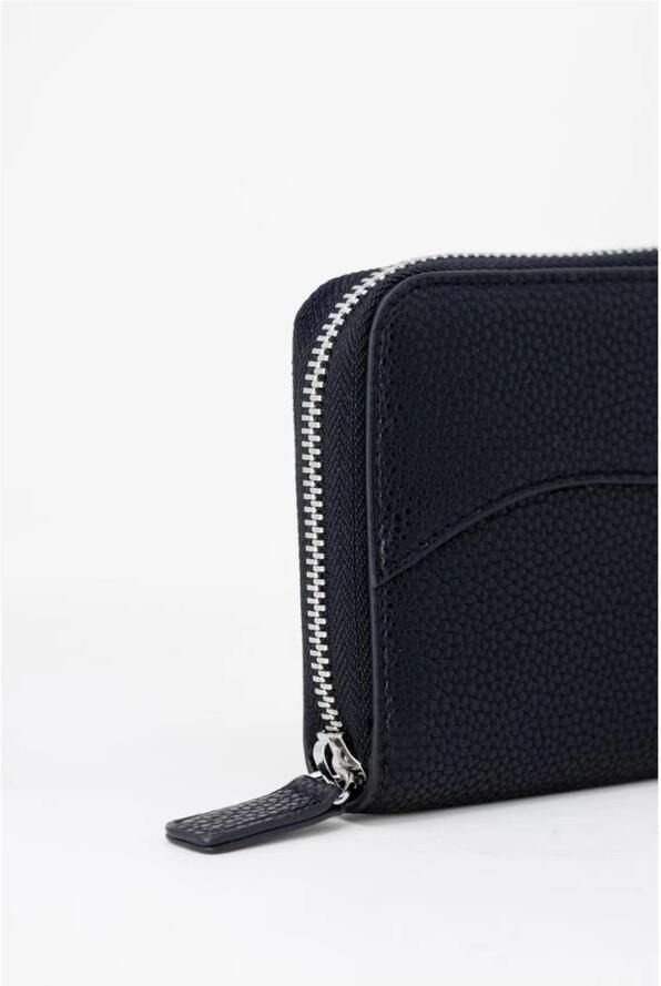 Armani Exchange Gestructureerde Portemonnee met Ritssluiting en Stiksels Black Dames - Foto 2