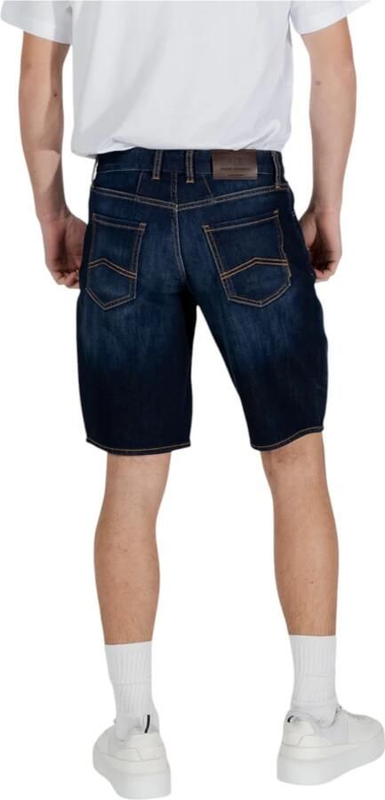 Armani Exchange Heren Bermuda Shorts Lente Zomer Collectie Blue Heren - Foto 2