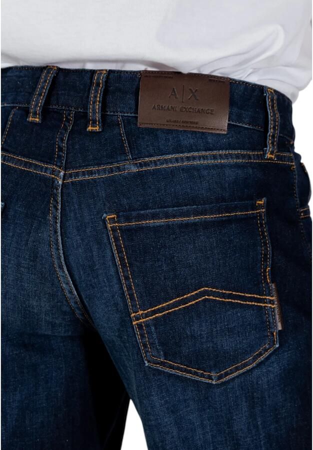 Armani Exchange Heren Bermuda Shorts Lente Zomer Collectie Blue Heren