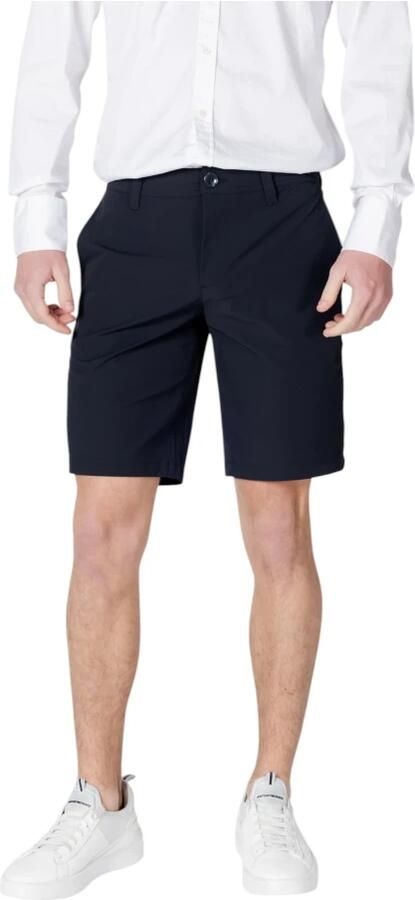 Armani Exchange Heren Bermuda Shorts Stijlvolle Collectie Blue Heren - Foto 2