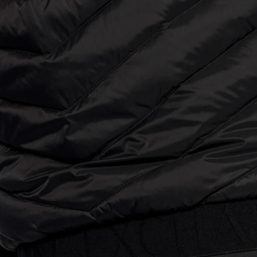 Armani Moderne gewatteerde en gewatteerde mouwloze jas voor heren Zwart Heren