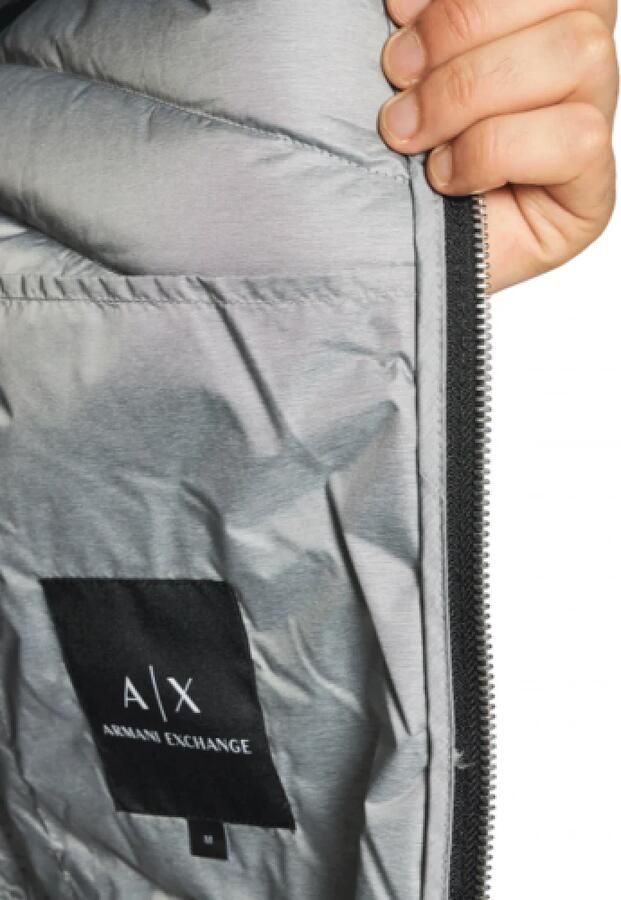 Armani Moderne gewatteerde en gewatteerde mouwloze jas voor heren Zwart Heren - Foto 2