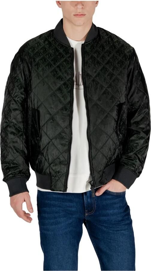 Armani Exchange Heren Donsjassen Lente Zomer Collectie Black Heren - Foto 3