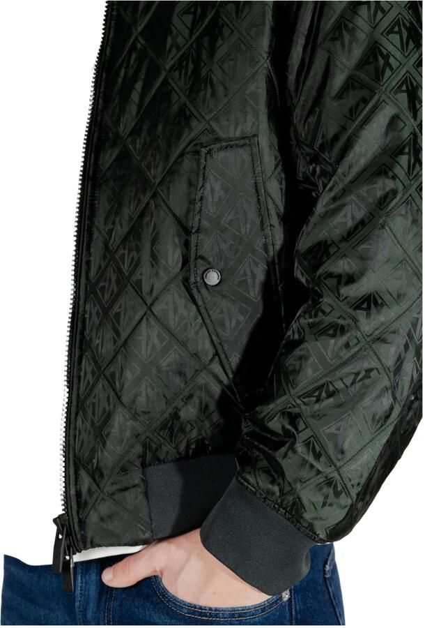 Armani Exchange Heren Donsjassen Lente Zomer Collectie Black Heren