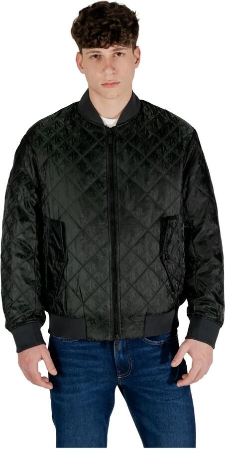 Armani Exchange Heren Donsjassen Lente Zomer Collectie Black Heren - Foto 5