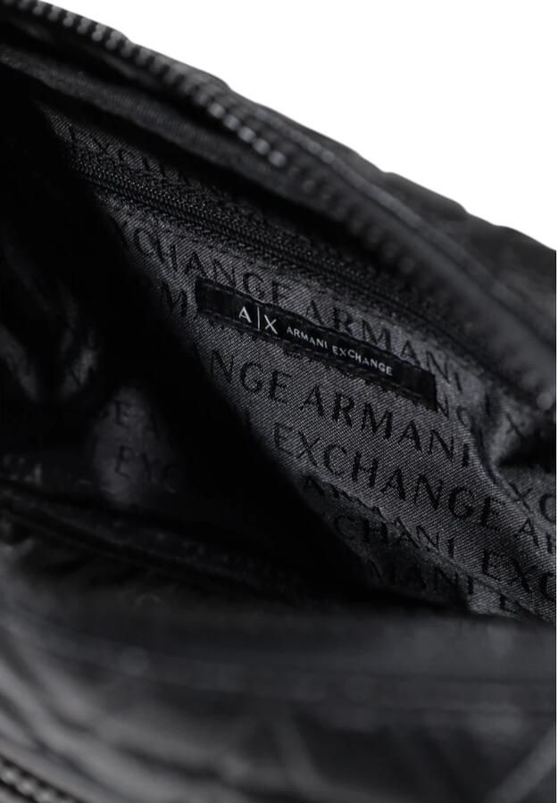 Ar i Exchange Zwarte polyester tas met ritsvakken Black - Foto 3