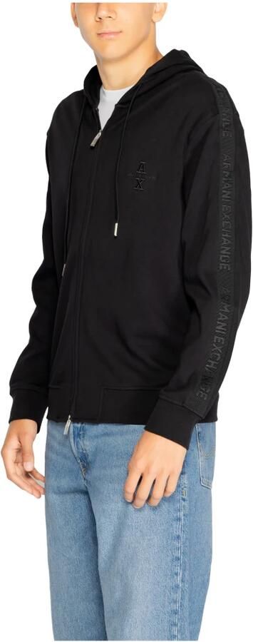 Armani Exchange Heren Sweatshirt Herfst Winter Collectie Black Heren - Foto 4