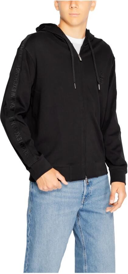 Armani Exchange Heren Sweatshirt Herfst Winter Collectie Black Heren - Foto 2