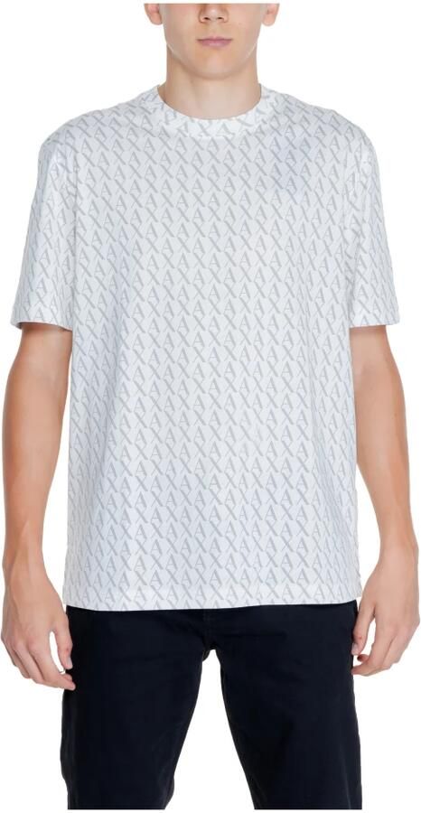 Armani Exchange Heren T-Shirt en Polo Collectie White Heren - Foto 4