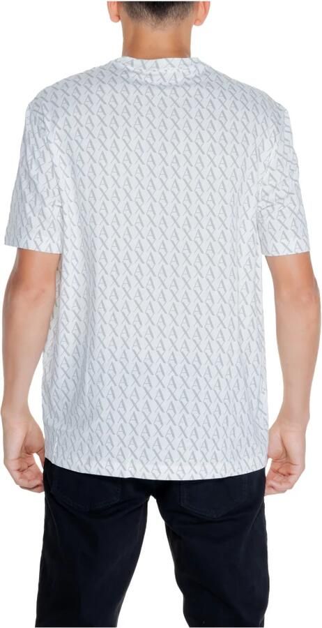 Armani Exchange Heren T-Shirt en Polo Collectie White Heren