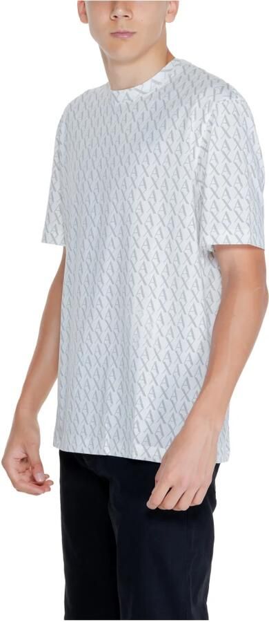 Armani Exchange Heren T-Shirt en Polo Collectie White Heren - Foto 2