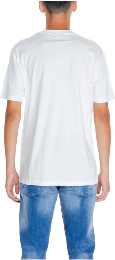 Armani Exchange Katoenen T-shirt Heren Collectie Herfst Winter White Heren