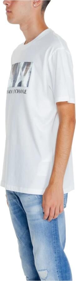 Armani Exchange Katoenen T-shirt Heren Collectie Herfst Winter White Heren - Foto 2