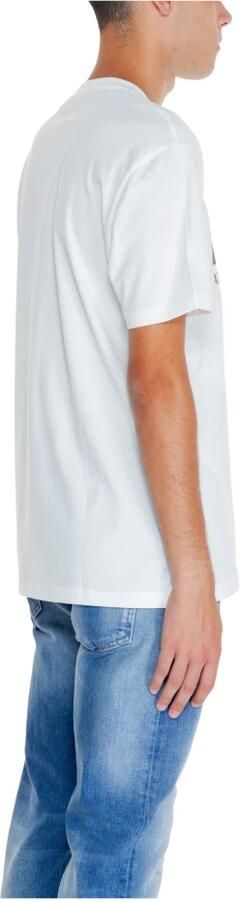 Armani Exchange Katoenen T-shirt Heren Collectie Herfst Winter White Heren - Foto 3