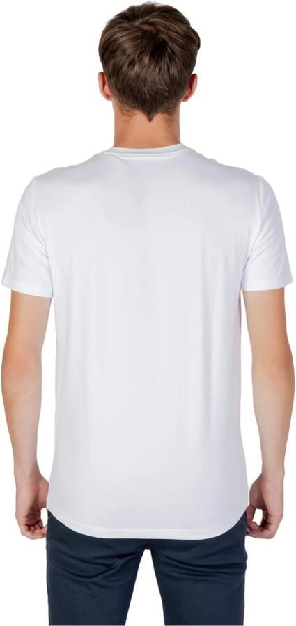 Armani Exchange Lente Zomer Katoenmix T-shirt White Heren - Foto 4