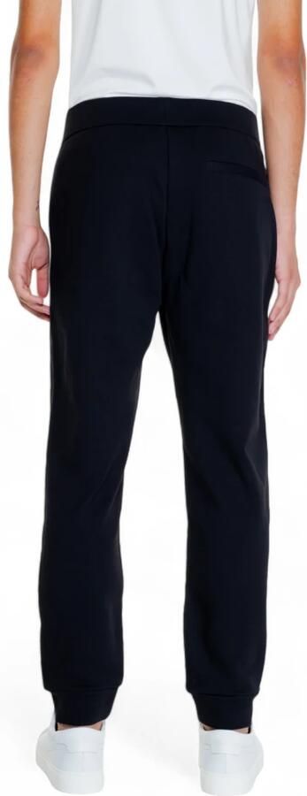 Armani Exchange Zwarte sweatpants met elastische boorden Black Heren - Foto 4
