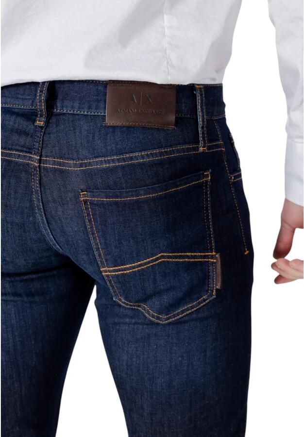 Armani Exchange J13 Slim Fit Jeans van katoenen denim Blue Heren