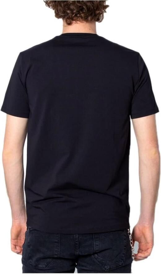 Armani Exchange Katoen-Blend T-Shirt Heren Collectie Black Heren - Foto 4