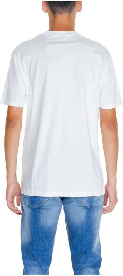 Armani Exchange Katoenen T-shirt Heren Collectie Herfst Winter White Heren