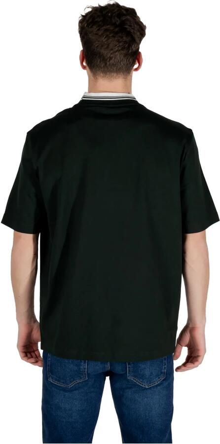 Armani Exchange Katoenen T-shirt korte mouwen lente zomer Black Heren - Foto 8