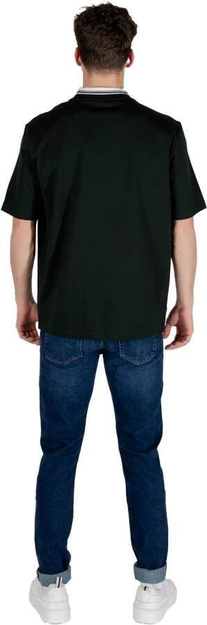 Armani Exchange Katoenen T-shirt korte mouwen lente zomer Black Heren - Foto 7