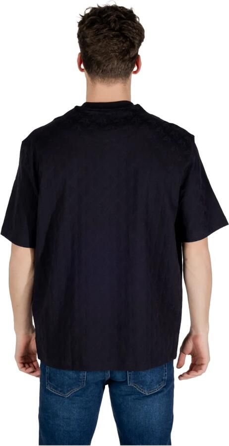 Armani Exchange Katoenen T-shirt korte mouwen lente zomer Blue Heren - Foto 2