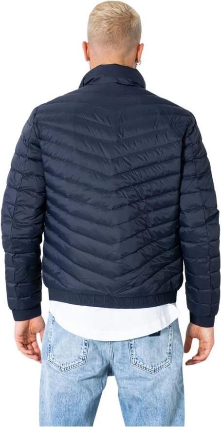 Armani Exchange Blauwe Jassen met U Piuma Zero No Cappuccio Blauw Heren - Foto 6