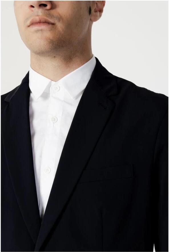 Armani Exchange Regular fit colbert met dubbele knoopsluiting model 'GIACCA' - Foto 2