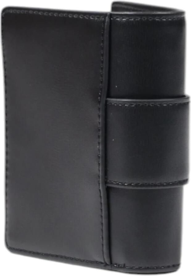 Armani Exchange Zwarte knoopportemonnee met binnenzakken Black Dames - Foto 4