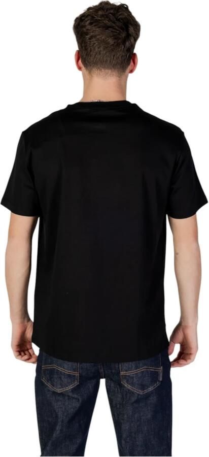 Armani Exchange Korte mouw katoenen T-shirt Black Heren - Foto 2