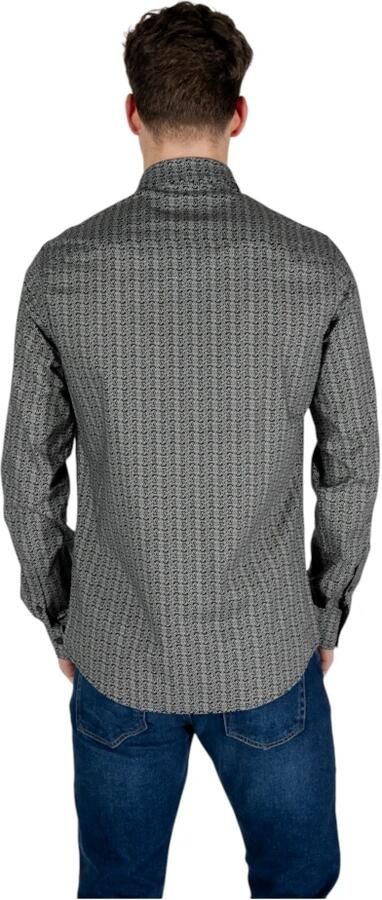 Armani Exchange Lange mouwen shirt Lente Zomer Collectie Black Heren - Foto 6