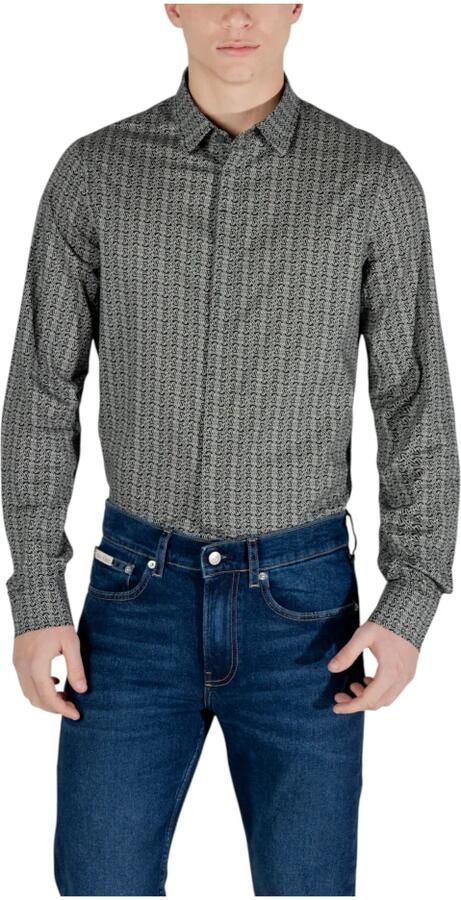 Armani Exchange Lange mouwen shirt Lente Zomer Collectie Black Heren - Foto 3