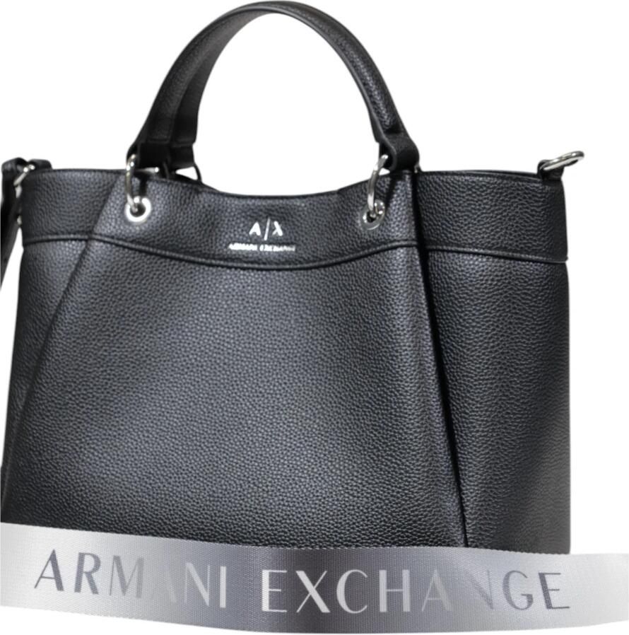 Armani Exchange Lente Zomer Dames Middelgrote Tassen Collectie Black Dames
