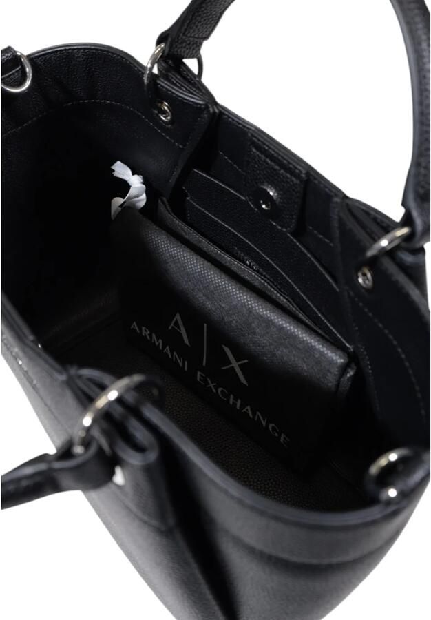 Armani Exchange Lente Zomer Dames Middelgrote Tassen Collectie Black Dames - Foto 5