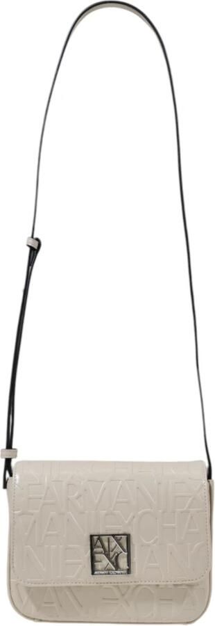 Armani Exchange Lente Zomer Dames Tas van Polyurethaan Beige Dames - Foto 7