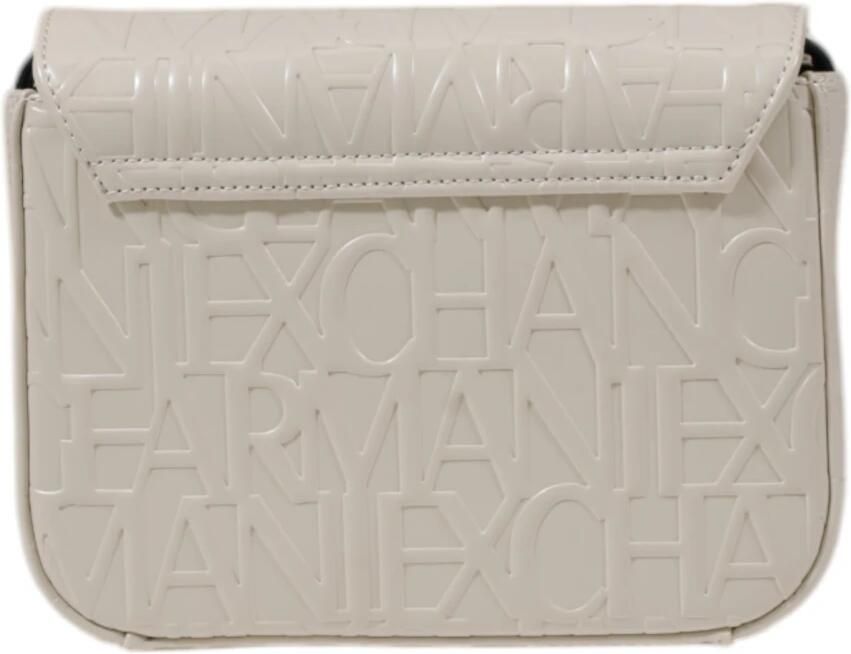 Armani Exchange Lente Zomer Dames Tas van Polyurethaan Beige Dames - Foto 6