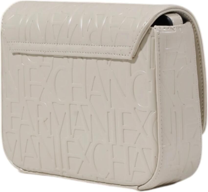 Armani Exchange Lente Zomer Dames Tas van Polyurethaan Beige Dames - Foto 2