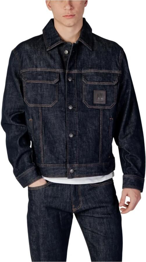 Armani Exchange Lente Zomer Herenjassen Collectie Blue Heren - Foto 4