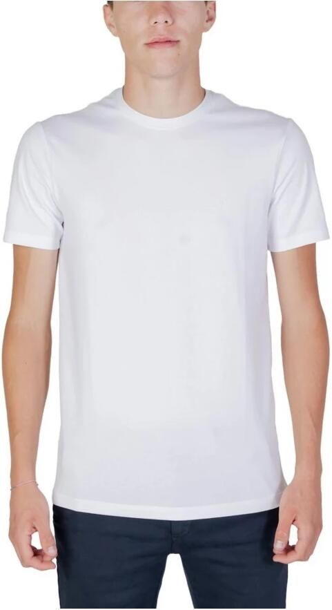 Armani Exchange Lente Zomer Katoenmix T-shirt White Heren - Foto 2