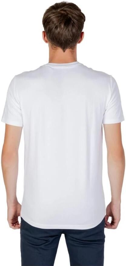 Armani Exchange Lente Zomer Katoenmix T-shirt White Heren - Foto 3