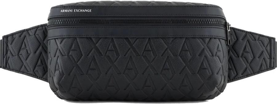 Armani Exchange Logo Heuptas met Verstelbare Band Black Heren - Foto 3
