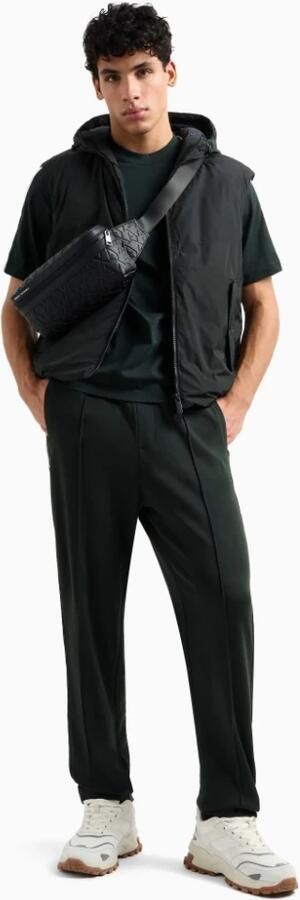 Armani Exchange Logo Heuptas met Verstelbare Band Black Heren - Foto 5