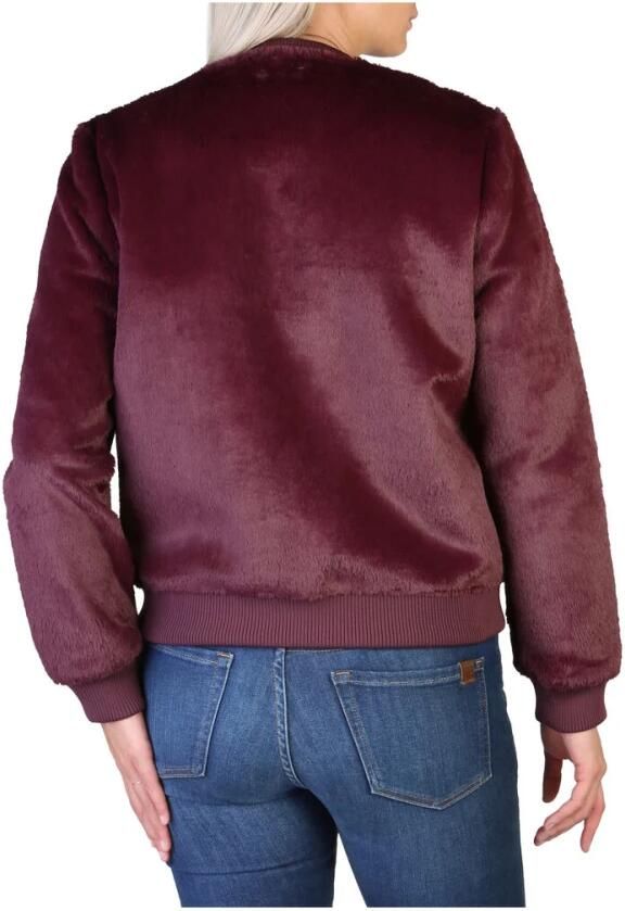 Armani Exchange Damesjas met Rits Herfst Winter Collectie Purple Dames