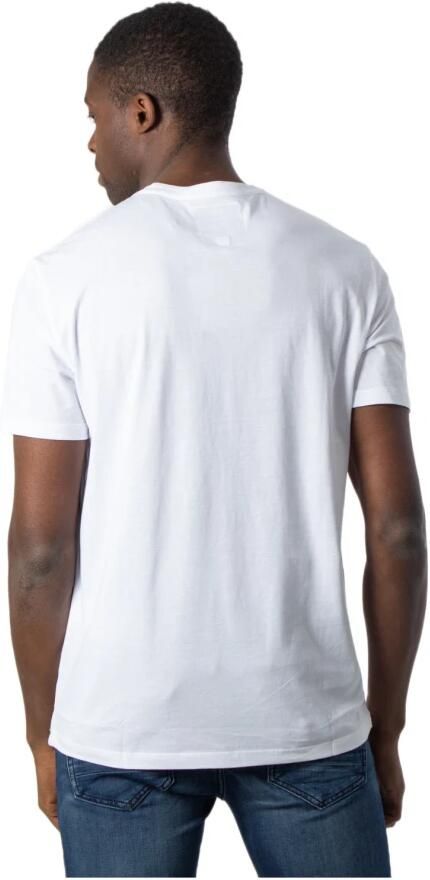 Armani Exchange Wit Bedrukt T-shirt Lente Zomer Mannen White Heren - Foto 5