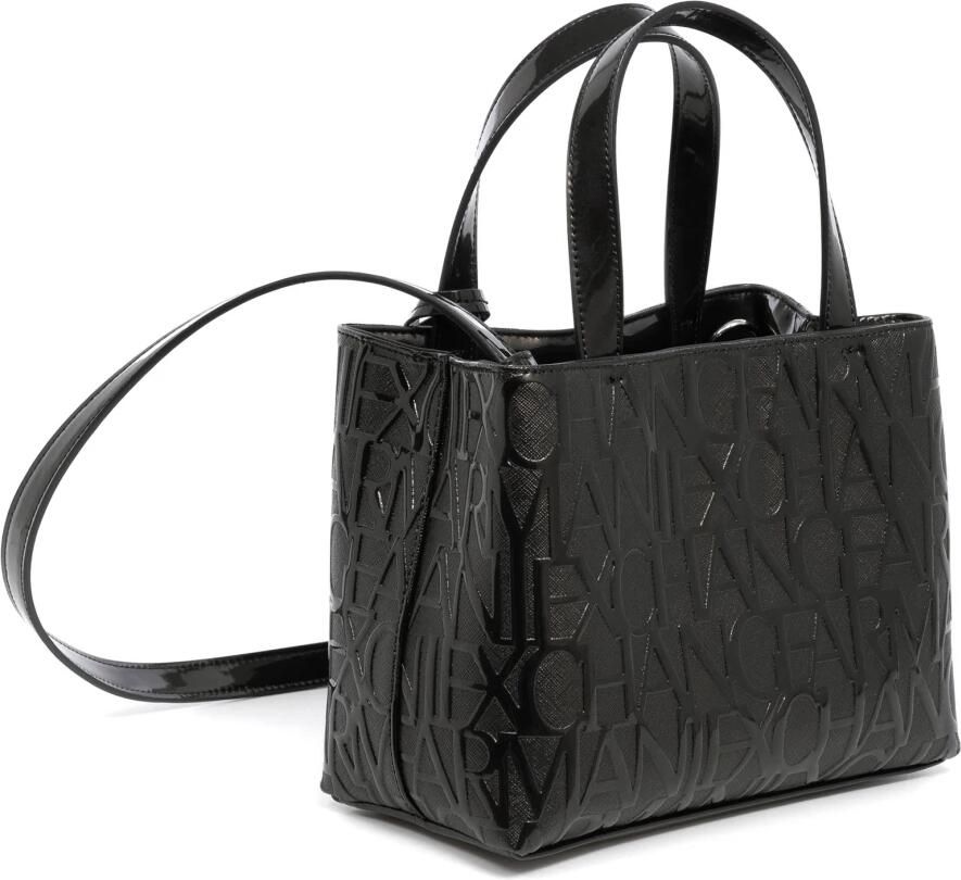 Armani Exchange Zwarte Shopper Tas Stijlvol en Praktisch Black Dames