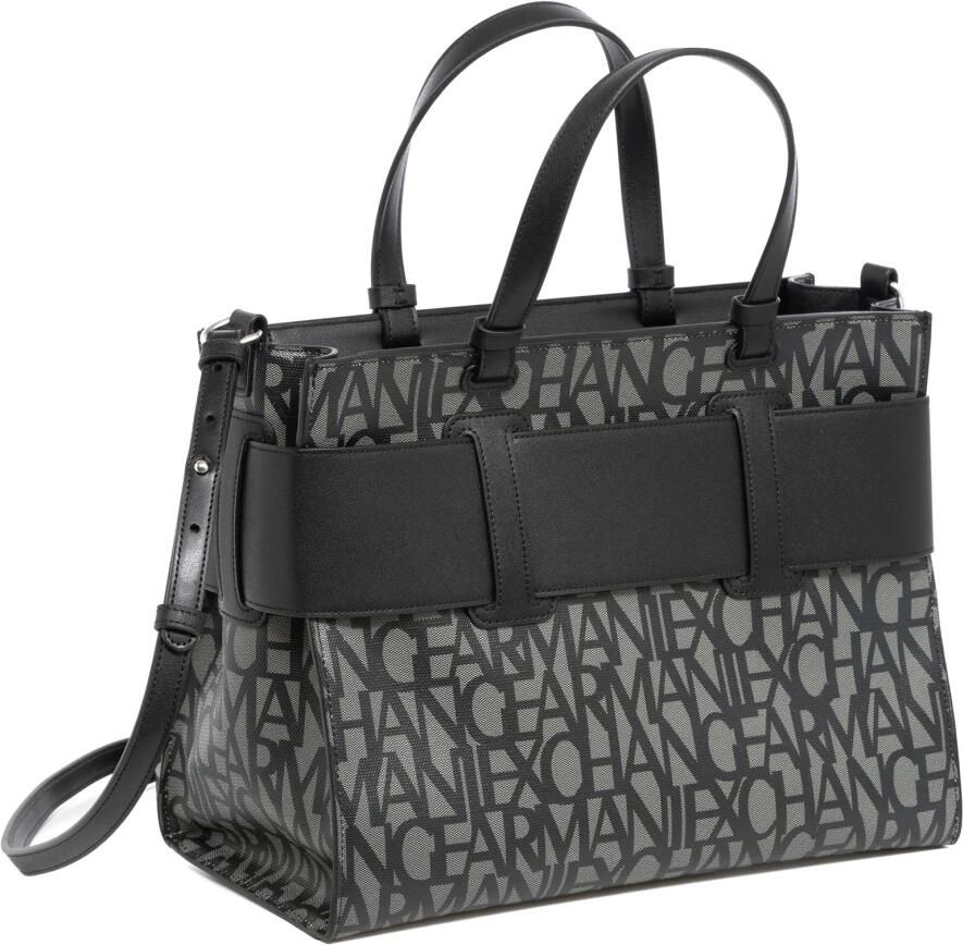 Armani Exchange Logo Multikleur Schoudertas met Verstelbare Band Multicolor Dames