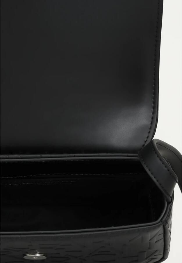 Armani Exchange Compacte polyurethaan handtas voor vrouwen Black Dames - Foto 6