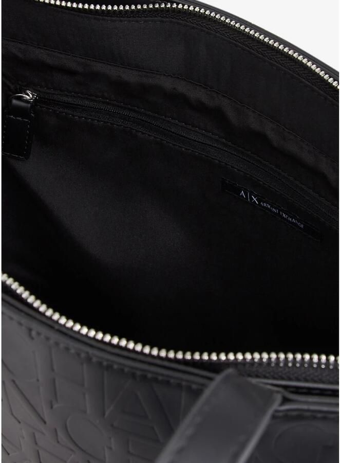 Armani Exchange Stijlvolle Polyester Handtas met Polyurethaan Buitenkant Black Dames - Foto 2